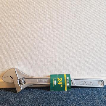 Nieuw: Sata 47208 - Verstelbare Moersleutel/Baco (600 mm) beschikbaar voor biedingen