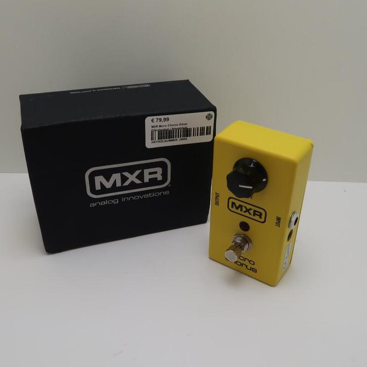 MXR Micro Chorus Gitaar Effectpedaal | Nieuwstaat, Muziek en Instrumenten, Effecten, Zo goed als nieuw