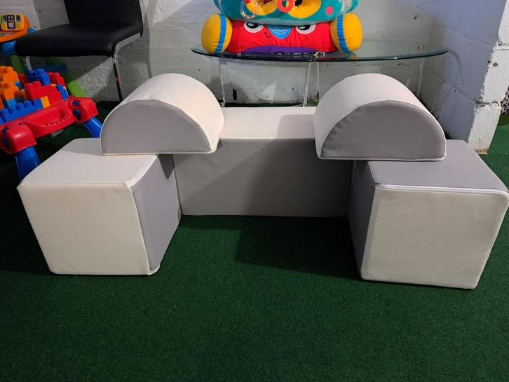 Set foam blokken / foam playset / speelkussens / speelset, Kinderen en Baby's, Speelgoed | Babyspeelgoed, Zo goed als nieuw, Overige typen