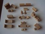 Nw compleet houten poppenhuis inrichting meubels interieur, Ophalen of Verzenden, Nieuw, Decoratie