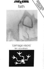 the cure/faith & carnage visors-punk-ZELDZAAM-cass.1st.uk pr, Cd's en Dvd's, Cassettebandjes, Gebruikt, Verzenden, 1 bandje, Origineel