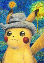 Pikachu van Gogh, Antiek en Kunst, Ophalen of Verzenden