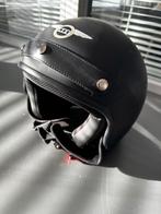 Zwarte Helm - Goede staat, Fietsen en Brommers, Ophalen of Verzenden, Gebruikt, Medium