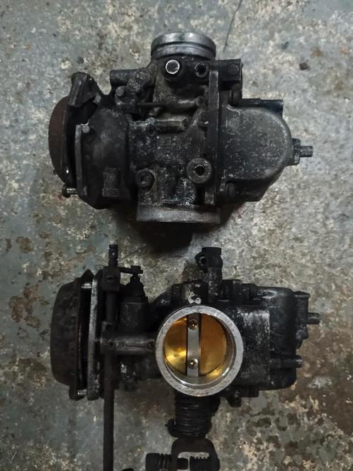 Carburateurs Yamaha XS400SE met brandschade, Motoren, Onderdelen | Yamaha, Ophalen of Verzenden