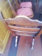 Eetkamerstoelen, Ophalen, Gebruikt, Bruin, Eiken