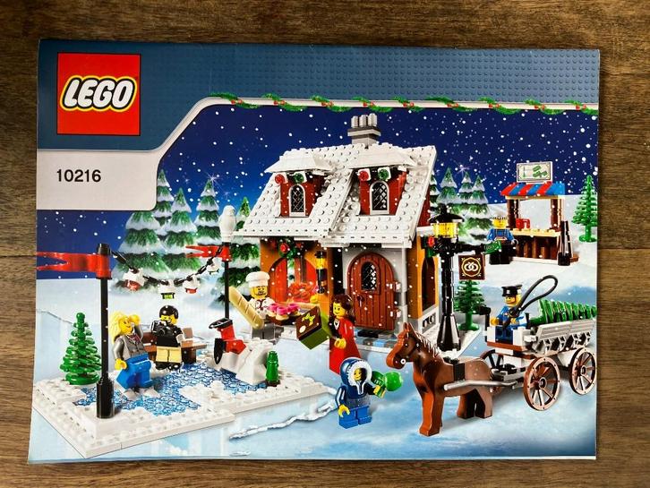 Lego set 10216 Winter Village Bakery, Kinderen en Baby's, Speelgoed | Duplo en Lego, Zo goed als nieuw, Lego, Complete set, Ophalen of Verzenden