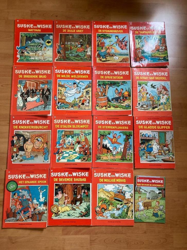 Diverse Suske en Wiske strips, Boeken, Stripboeken, Gelezen, Meerdere stripboeken, Ophalen of Verzenden