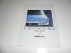 brochure Honda Legend 2.7i V6  1989, Verzenden, Gelezen, Overige merken