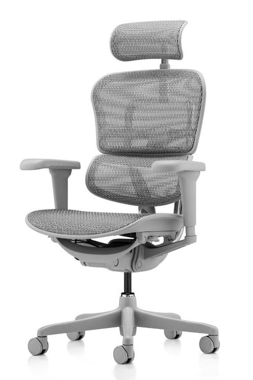 NEW ERGOHUMAN Ergonomische Bureaustoel Ultra HAM WIT Mesh !, Huis en Inrichting, Bureaustoelen, Nieuw, Bureaustoel, Grijs, Ergonomisch