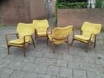 Moderne Design fauteuils 4x, Ophalen, Zo goed als nieuw