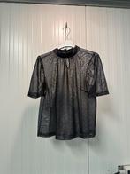 Glitter dames blouse maat m, Maat 38/40 (M), H&M, Zwart, Ophalen of Verzenden