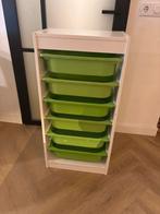 IKEA Trofast Kast met Groene Bakken, Huis en Inrichting, Ophalen, Gebruikt, Minder dan 100 cm, Met lade(s)