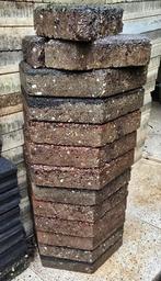 Gratis af te halen 11 hexagon tegels, doorsnede 26cm, Tuin en Terras, Tegels en Klinkers, Ophalen, Gebruikt, Beton, Terrastegels