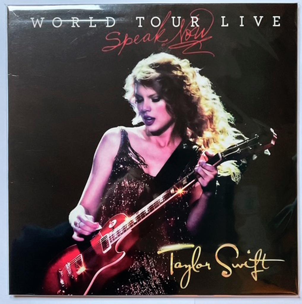 TAYLOR SWIFT DOUBLE LP WORLD TOUR LIVE BLUE VINYL MINT  LP, Cd's en Dvd's, Vinyl | Pop, Ophalen of Verzenden, Nieuw in verpakking