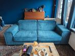 Blauwe bank 230 breed en 1meter diep., Ophalen of Verzenden, Gebruikt