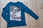 158/164 Zgan longsleeve met skateboarder, Ophalen of Verzenden, Zo goed als nieuw, Shirt of Longsleeve