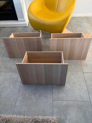 Drie lades ikea voor Besta kast kleur licht eiken - afbeelding 1