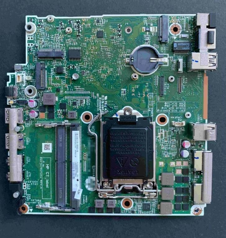 HP 800 G5 Motherboard DAF83AMB6D0 L54551-001 / L52071-002, Computers en Software, Moederborden, Gebruikt, DDR3, Ophalen of Verzenden