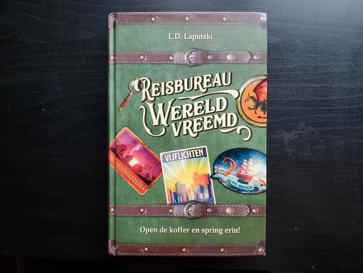 L.D. Lapinski - Reisbureau Wereldvreemd, Boeken, Kinderboeken | Jeugd | 10 tot 12 jaar, Zo goed als nieuw, Ophalen of Verzenden