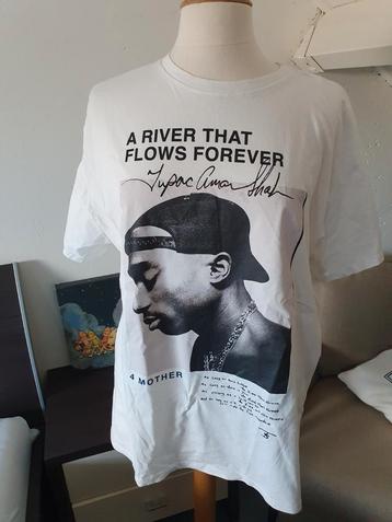 2Pac T-shirt Bershka - Maat M beschikbaar voor biedingen