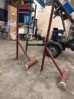 Badmintonpalen Janssen Fritsen met net - Professioneel, Ophalen, Gebruikt, Handmatig