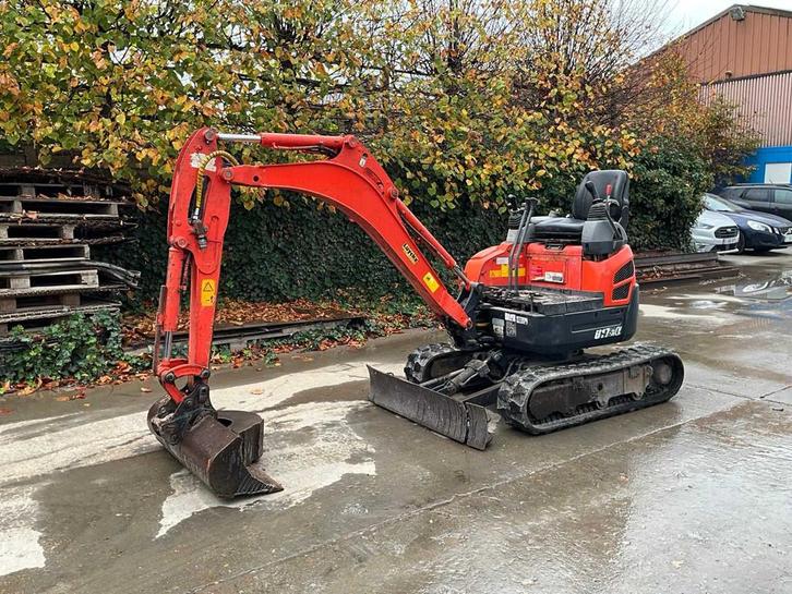 2010 Kubota U17-3 Minigraafmachine met graafbakken en hydrau, Zakelijke goederen, Machines en Bouw | Kranen en Graafmachines, Graafmachine