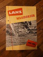 Tractor folder Lanz maaidorser MD 180, Boeken, Ophalen of Verzenden, Gelezen