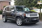 Jeep Renegade 1.4 MultiAir Limited Xenon Leder Clima Cruise, Auto's, Jeep, Voorwielaandrijving, Gebruikt, 4 cilinders, Zwart