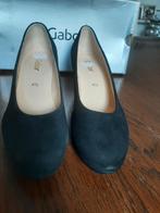 Nieuw in de doos originele leren suède Gabor pumps mt.37 1/2, Kleding | Dames, Schoenen, Nieuw, Ophalen of Verzenden, Gabor, Zwart