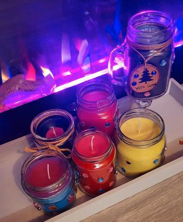 Mooie Kaarsen Set - 6 Stuks - Nieuw! beschikbaar voor biedingen