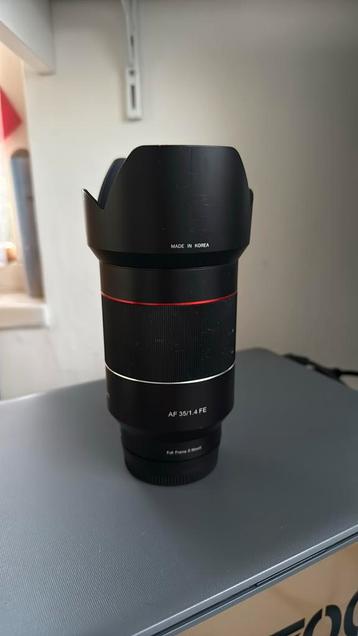 Samyang 35mm f1.4 lens voor sony e-mount beschikbaar voor biedingen