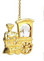 Locomotief versierd met Swarovski-kristallen 24-karaats ver, Verzenden, Mail@gustav-lindner.at, Nieuw, Vilsalpseestrabe