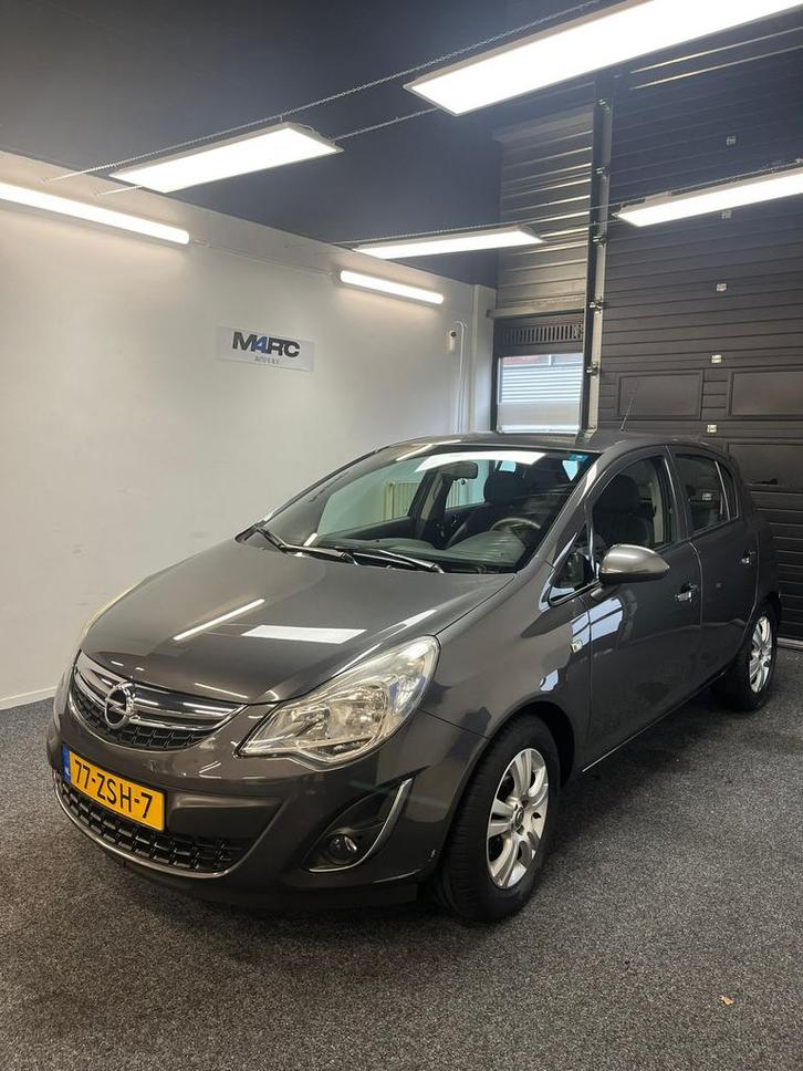 Opel Corsa 1.2 16V 5D 2013 Grijs, Auto's, Opel, Bedrijf, Corsa, ABS, Airbags, Airconditioning, Centrale vergrendeling, Cruise Control