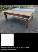 Houten tafel, Huis en Inrichting, Tafels | Eettafels, Ophalen of Verzenden, Rechthoekig, 50 tot 100 cm