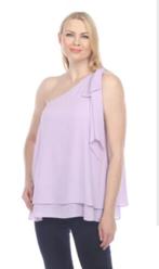 Joseph Ribkoff apart chique lila top mt 38
