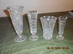4 kristallen vazen/2 keramiek vazen/2 glazen vazen xenos, Huis en Inrichting, Overige materialen, Overige kleuren, Ophalen of Verzenden