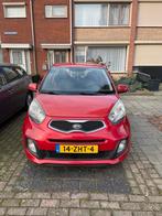 Kia Picanto 1.0 Cvvt 3-DRS 2012 Rood, Auto's, Kia, Voorwielaandrijving, Stof, Zwart, 400 kg