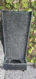 Mooie fontijn met licht voor in de tuin of binnen, Tuin en Terras, Ophalen of Verzenden, Zo goed als nieuw, Graniet, Waterval