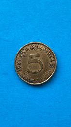 Duitsland 5 Reichspfennig 1937A, Ophalen of Verzenden, Duitsland, Losse munt
