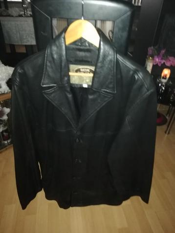 Leren jas * echt leer* in zeer goede staat* beschikbaar voor biedingen