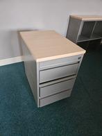 Afsluitbaar ladeblok op wielen, Huis en Inrichting, Kasten | Computermeubels, Ophalen, Gebruikt, Minder dan 70 cm, Minder dan 40 cm