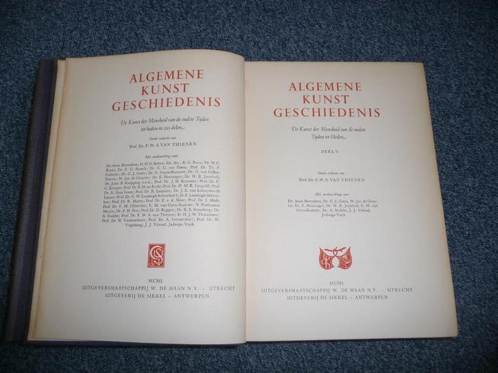 Algemene kunstgeschiedenis 1t/m 6 De kunst der mensheid, Boeken, Kunst en Cultuur | Beeldend, Ophalen of Verzenden