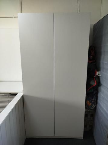 Witte kledingkast van Ikea (PAX) beschikbaar voor biedingen