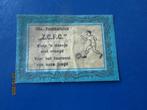Lucifer Etiket Voetbalclub Z.C.F.C. Zaandam 1931, Verzamelen, Ophalen of Verzenden, Gebruikt, Luciferdoosjes of -merken