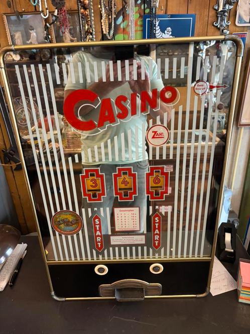 Casino gokkastje, Verzamelen, Automaten | Gokkasten en Fruitautomaten, Zo goed als nieuw, Ophalen