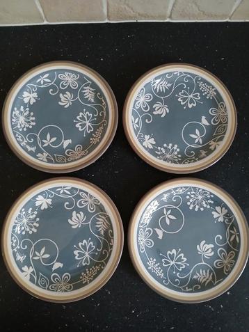 Riverdale Collection 4 gebaksbordjes  beschikbaar voor biedingen