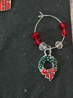 Kerst thema bedels voor glazen, Ophalen, Zo goed als nieuw, Feestartikel, Kerst of Sinterklaas