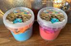 Magic Sand monsters blauw en roze 200 gram, Kinderen en Baby's, Speelgoed | Educatief en Creatief, Ophalen of Verzenden, Zo goed als nieuw