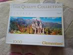 Neuschwanstein puzzel Clementoni, Ophalen of Verzenden, 500 t/m 1500 stukjes, Zo goed als nieuw