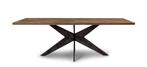 Nieuw - Riviera Maison Falcon Crest Eet Tafel - 230 cm, Huis en Inrichting, Tafels | Eettafels, Eikenhout, Vijf personen of meer